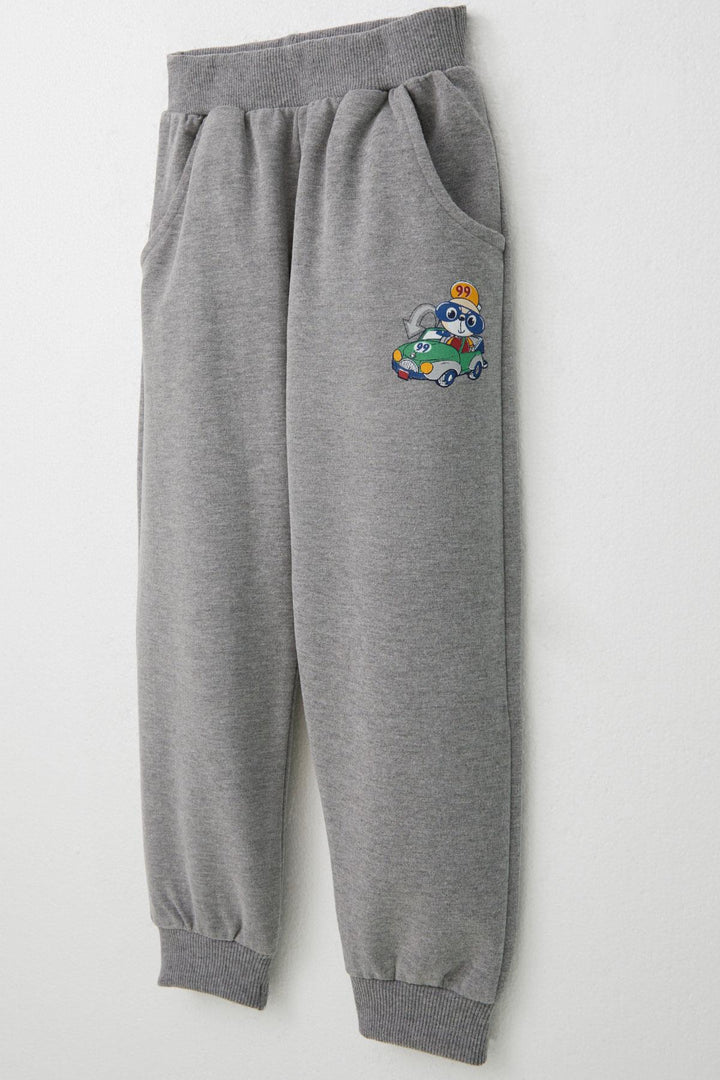 BRE Breeze Baby Boy Tracksuit Racer Bear Printed 9 Months-3 Years, Mint Green - Oakland Park