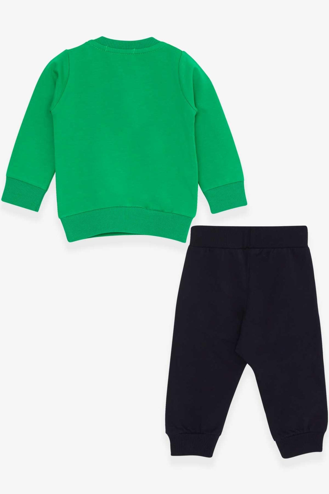 بدلة رياضية BRE Breeze Baby Boy Researcher Bear مطرزة لعمر 6 أشهر - سنتين، أخضر - أشبورن