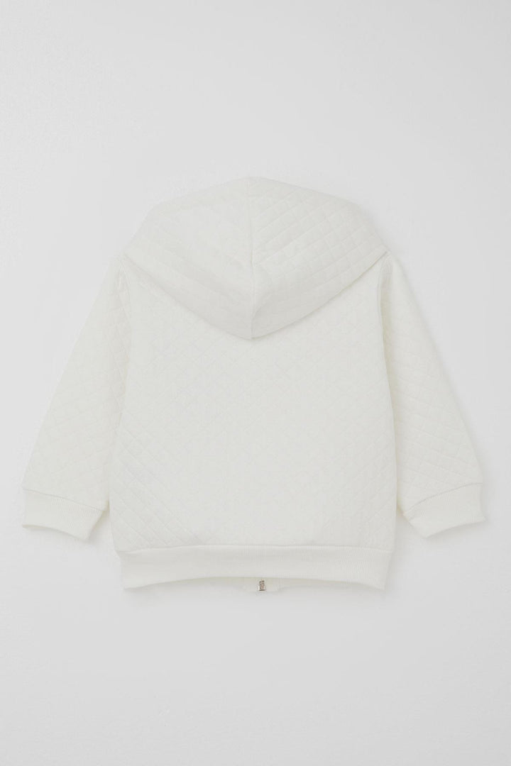 BRE Breeze Erkek Bebek Eşofman Takımı Sevimli Zürafa Baskılı Kapitone Desenli 6 Ay.5 Yaş, Ekru - Christchurch