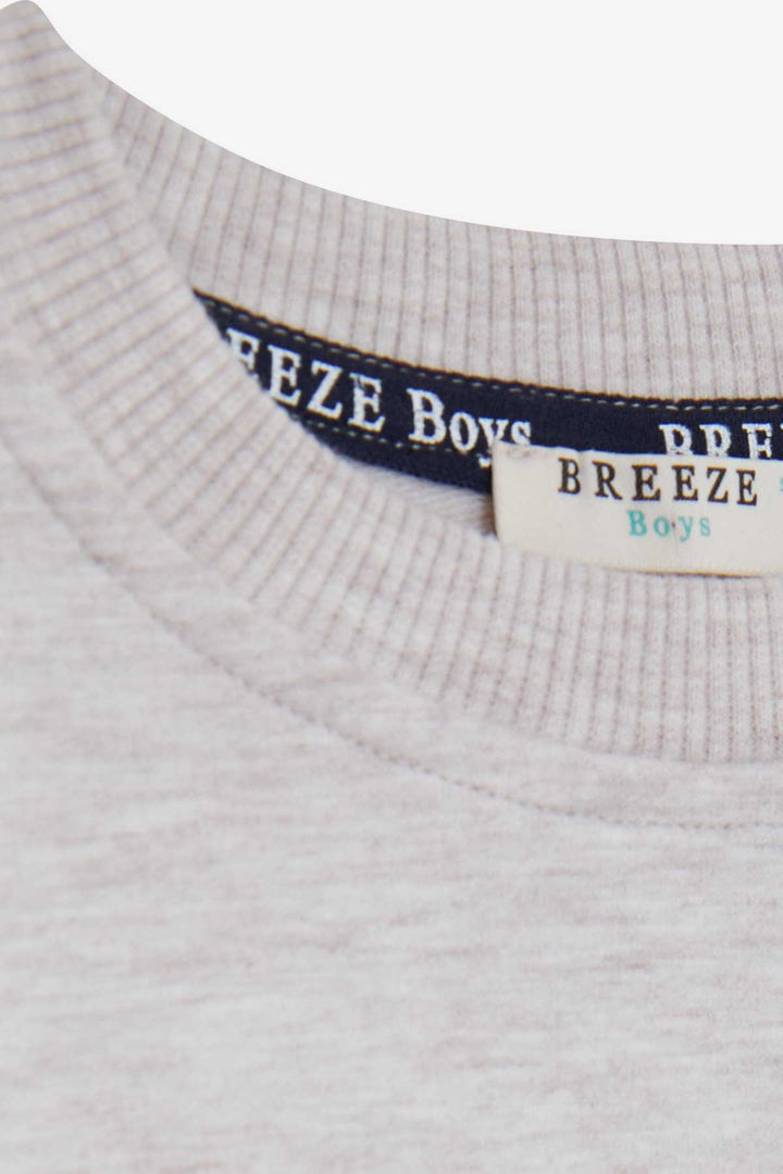 بدلة رياضية BRE Breeze للأطفال الرضع بوجه متحرك من 9 أشهر إلى 3 سنوات، بيج ميلانج - ليكوود