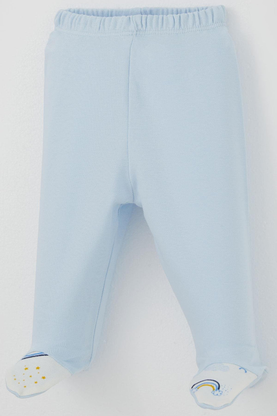 BRE Breeze Erkek Bebek Patikli Alt Basic 0-3 Ay, Açık Mavi - Lincoln