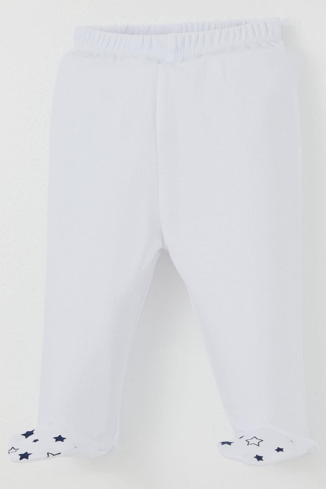 BRE Breeze Erkek Bebek Patikli Alt Basic 0-3 Ay, Beyaz - Medemblik