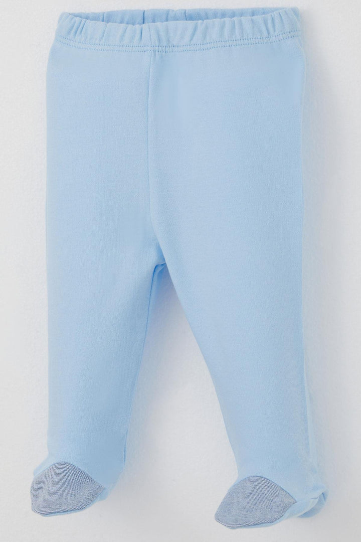 BRE Breeze Baby Boy Bottom with Sock 0-3 Months, Blue - Orsha