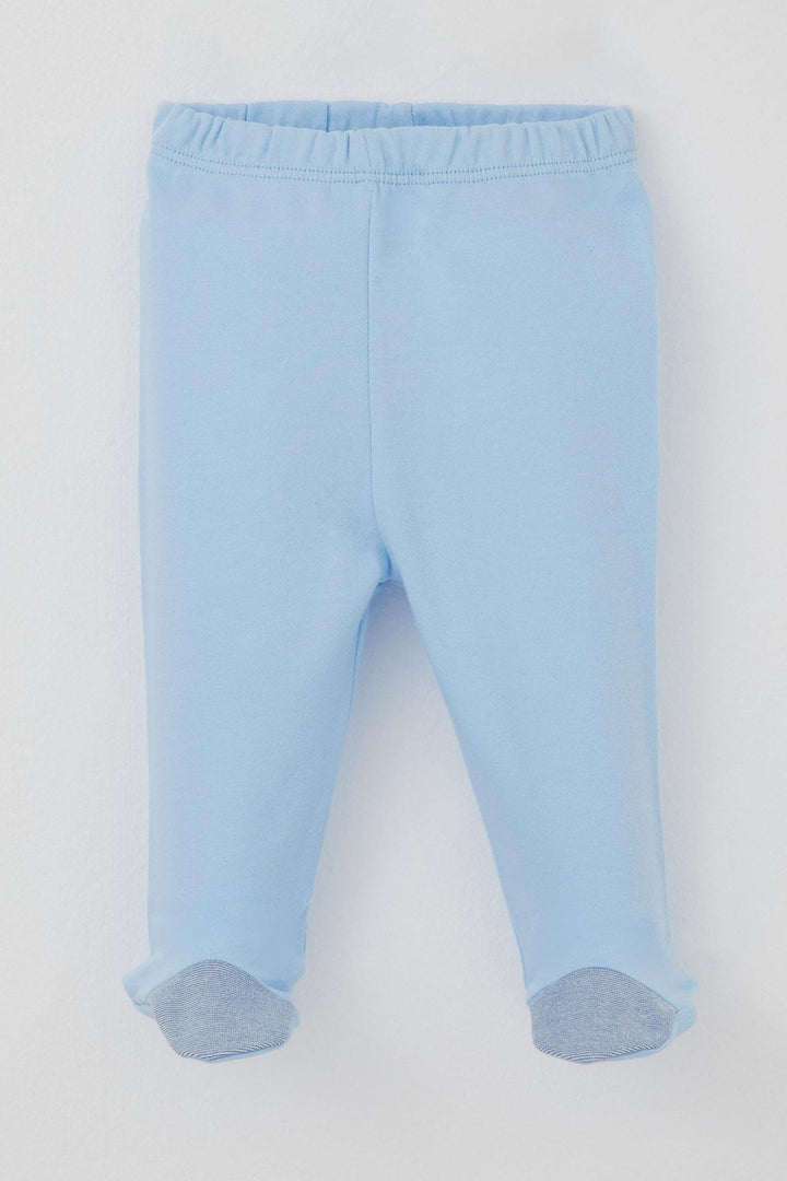 BRE Breeze Baby Boy Bottom with Sock 0-3 Months, Blue - Orsha