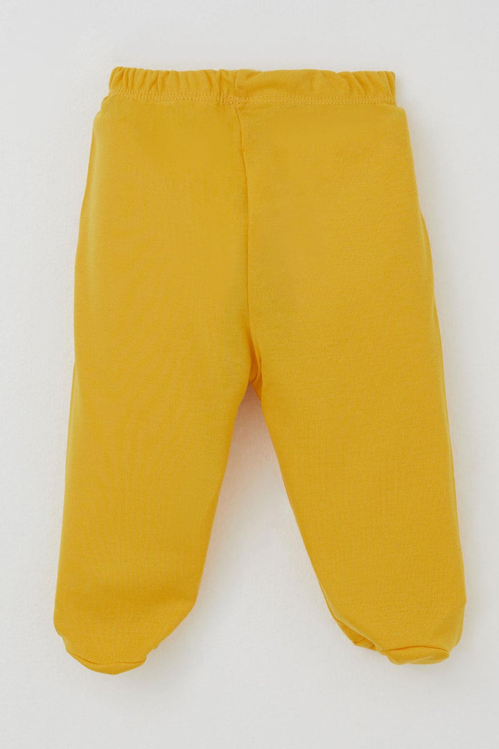 BRE Breeze Erkek Bebek Patikli Alt Basic 0-3 Ay, Sarı - Medgidia