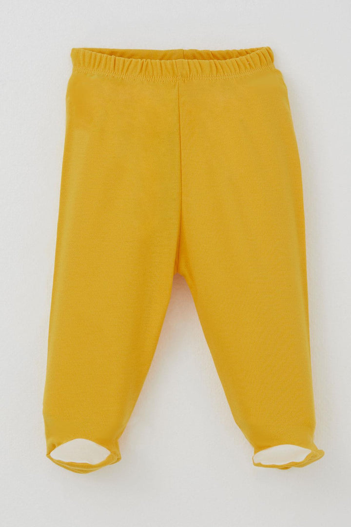 BRE Breeze Erkek Bebek Patikli Alt Basic 0-3 Ay, Sarı - Medgidia