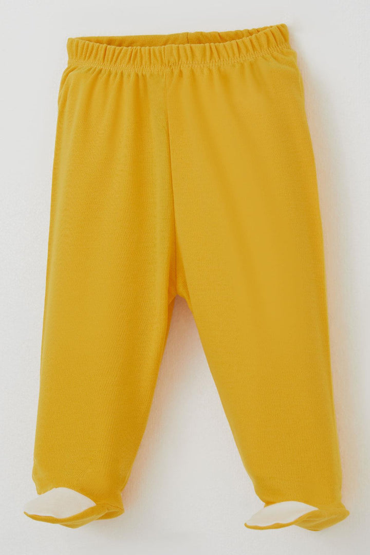 BRE Breeze Erkek Bebek Patikli Alt Basic 0-3 Ay, Sarı - Medgidia