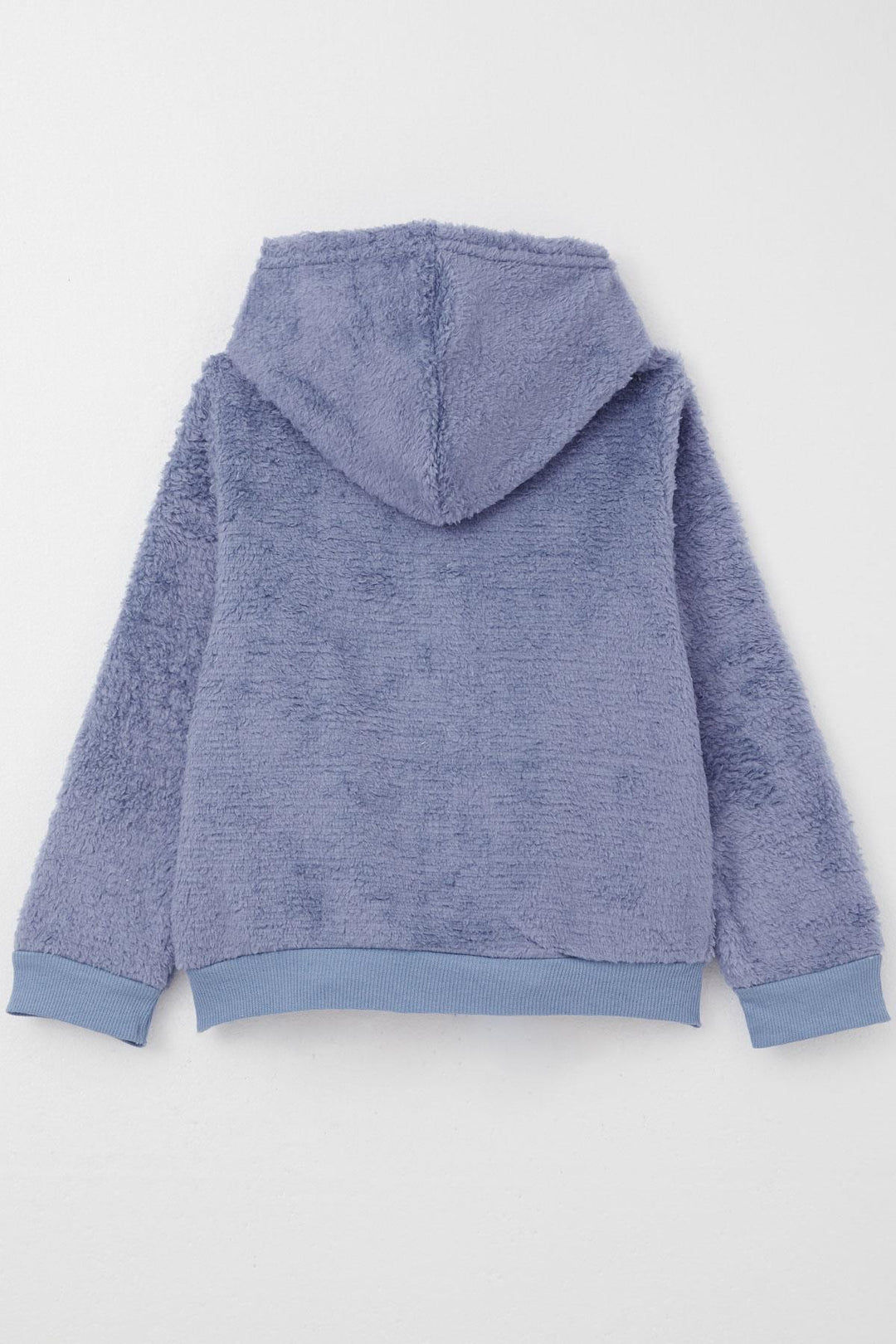 BRE Breeze Baby Boy Plush Hooded Zippered Cardigan 9 Months-3 Years, Lilac - North Miami