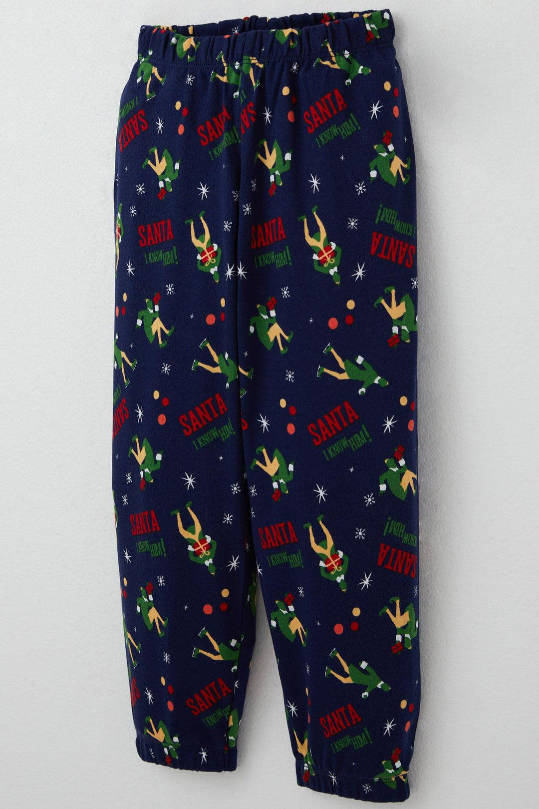 BRE Breeze Baby Boy Pajama Set Fun Santa Claus Patterned 9 Months-3 Years, Navy Blue - Bari