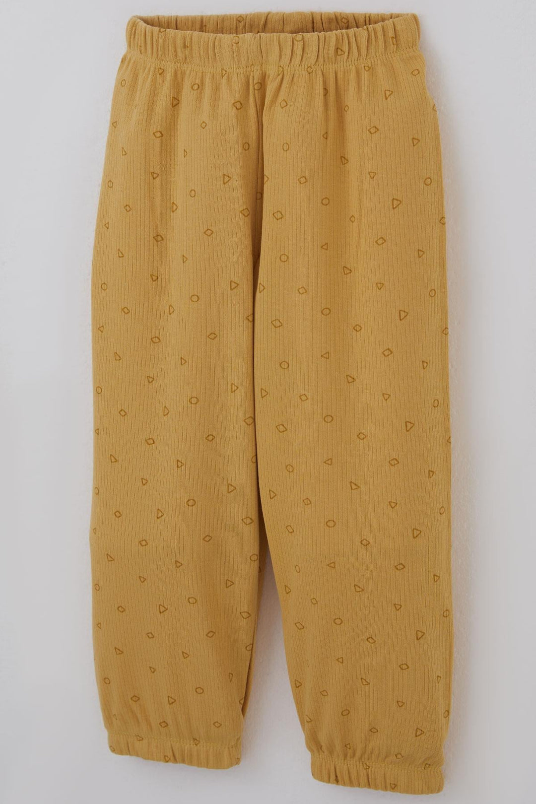 BRE Breeze Erkek Bebek Pijama Takımı Minik Geometrik Desenler 9 Ay-3 Yaş, Hardal Sarı - Hoddesdon