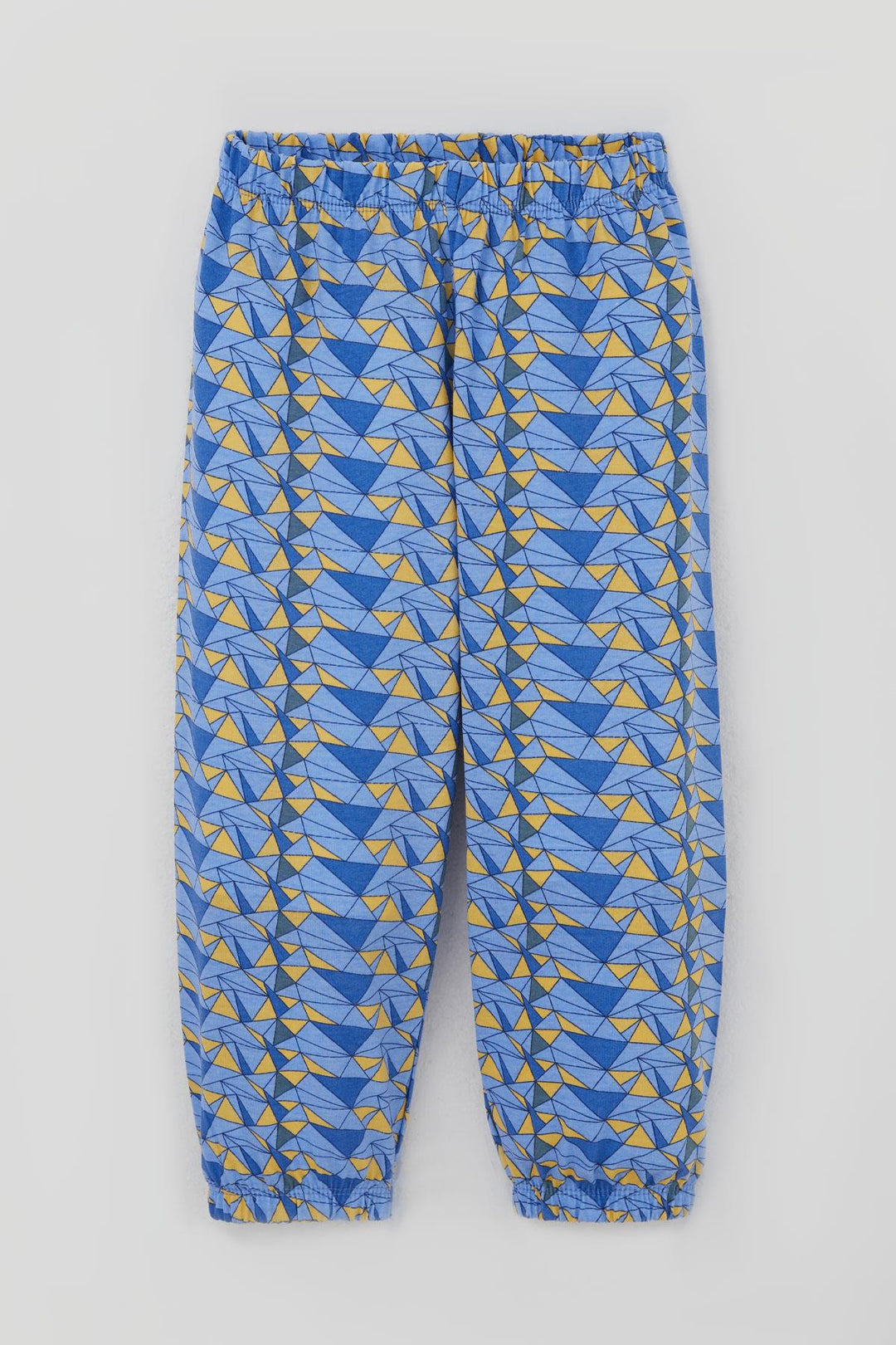 BRE Breeze Baby Boy Pajama Set Color Triangle 9 Months-3 Years, Light Blue - Leith