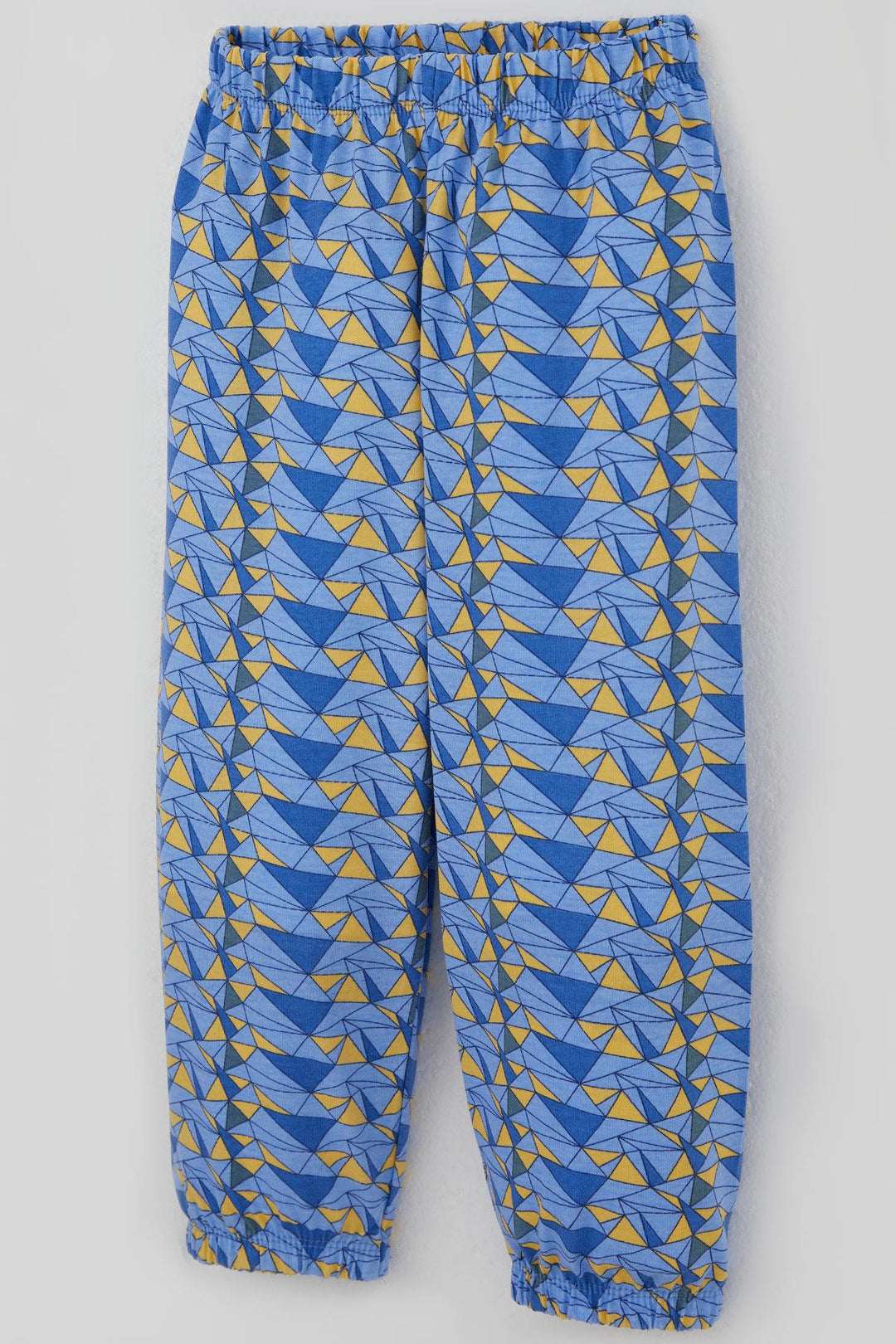 BRE Breeze Baby Boy Pajama Set Color Triangle 9 Months-3 Years, Light Blue - Leith