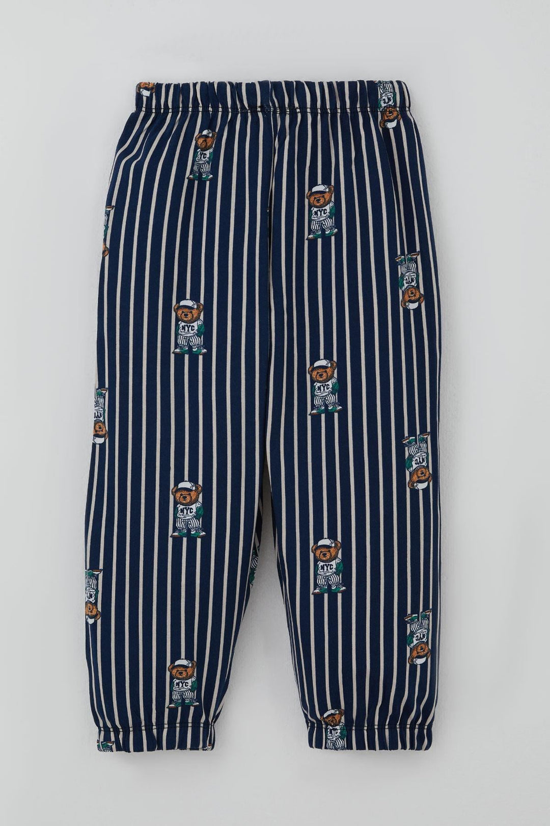 BRE Breeze Erkek Bebek Pijama Takımı Sevimli Ayıcık Figürlü 9 Ay-3 Yaş, Lacivert - Cuenca