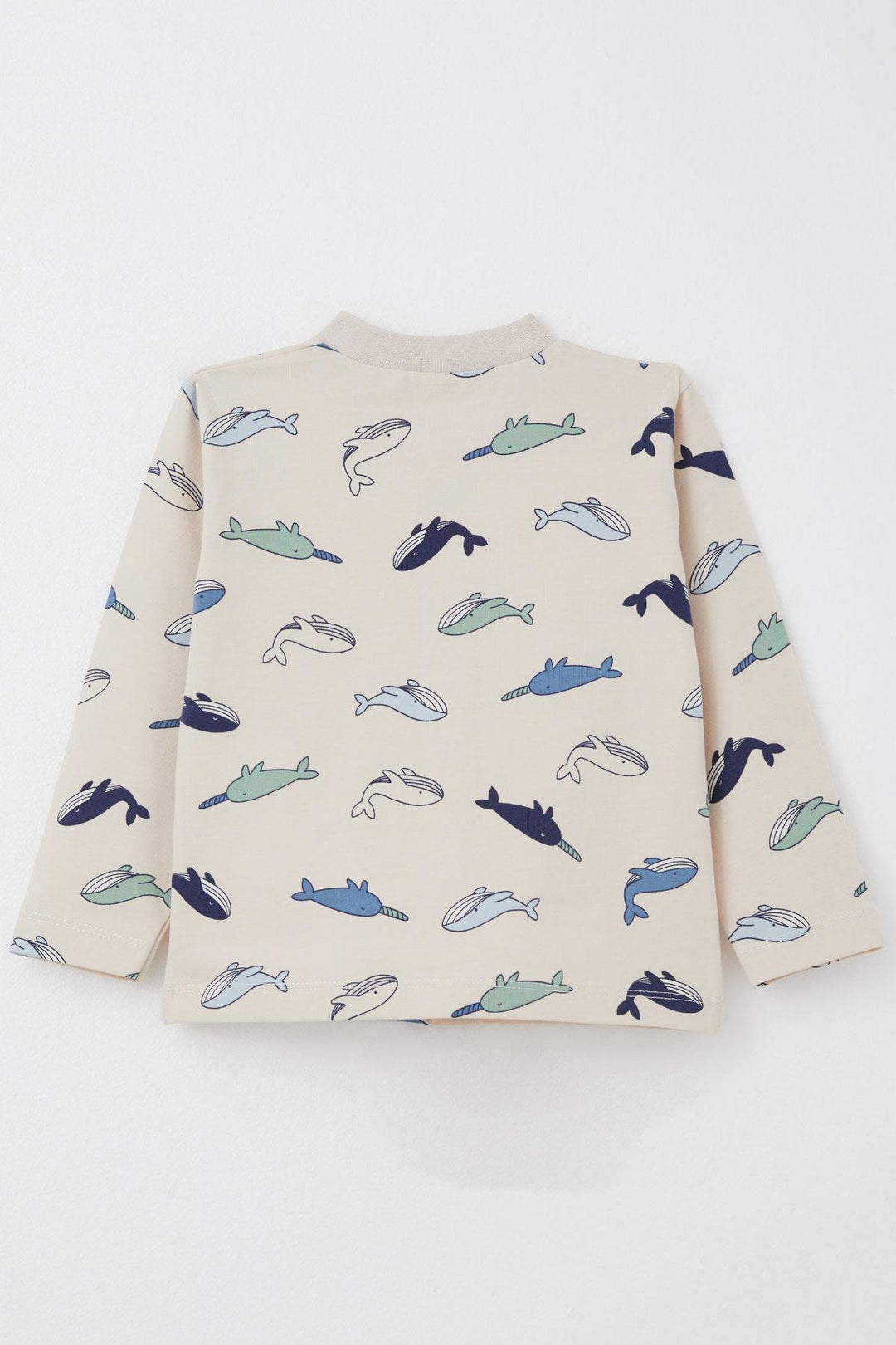 BRE Breeze Baby Boy Pajama Set Cute Fish 4 Months Year, Beige - San Giorgio a Cremano