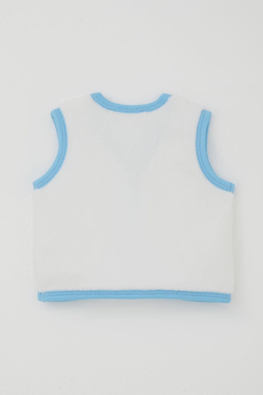 BRE Breeze Erkek Bebek Polar Yelek Düğmeli 0-9 Ay, Beyaz - Chilpancingo