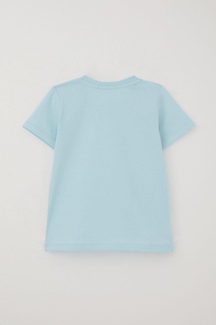 BRE Breeze Baby Boy Shorts Set Toy Bear Printed 9 Months-3 Years, Light Blue - Westland