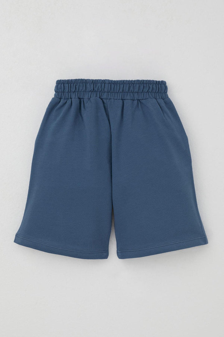 BRE Breeze Baby Boy Shorts Set Toy Bear Printed 9 Months-3 Years, Light Blue - Westland