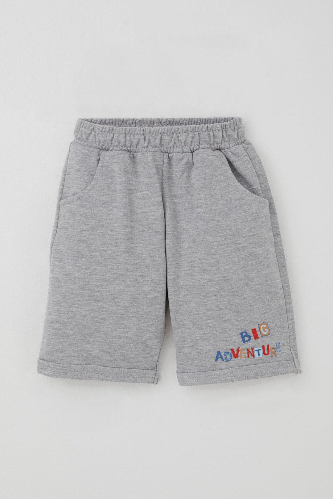 BRE Breeze Erkek Bebek Şortlu Takım Sevimli Kaptan Ayıcık Baskılı Cep Detaylı 9 Ay-3 Yaş, Narçiçeği - Media