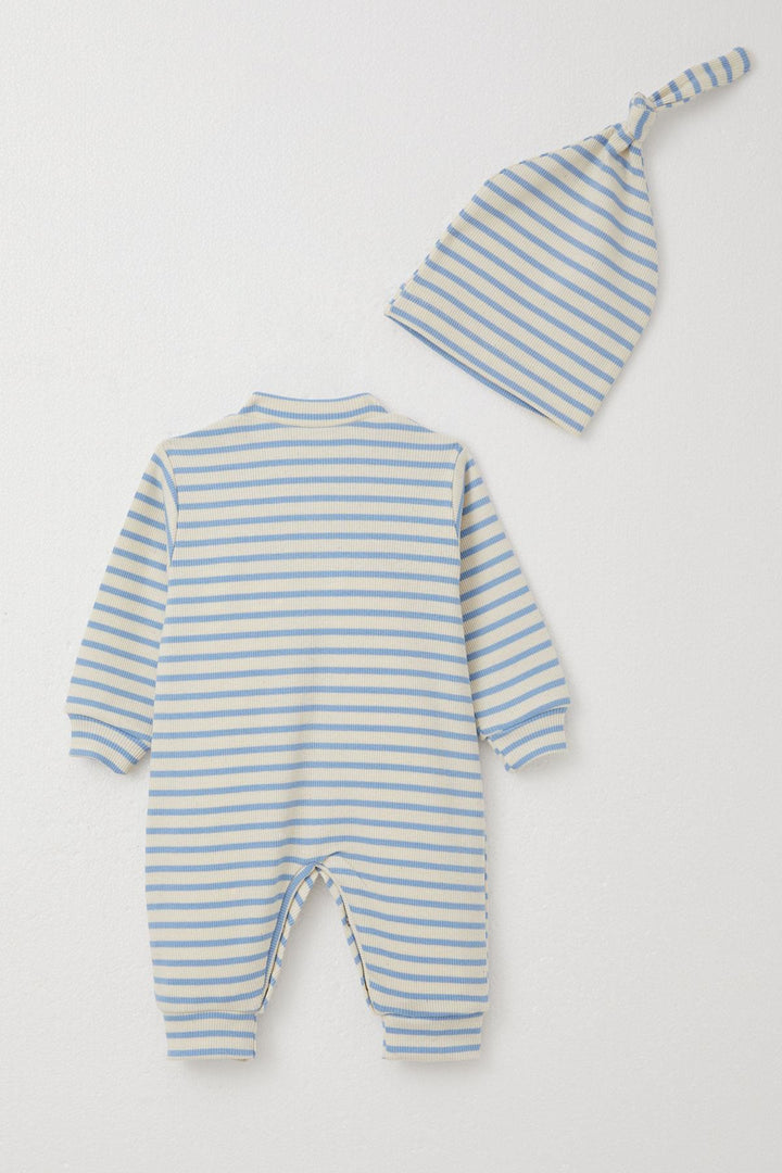 BRE Breeze Baby Boy Romper Striped 0-6 Months, Mixed Color - Wilson