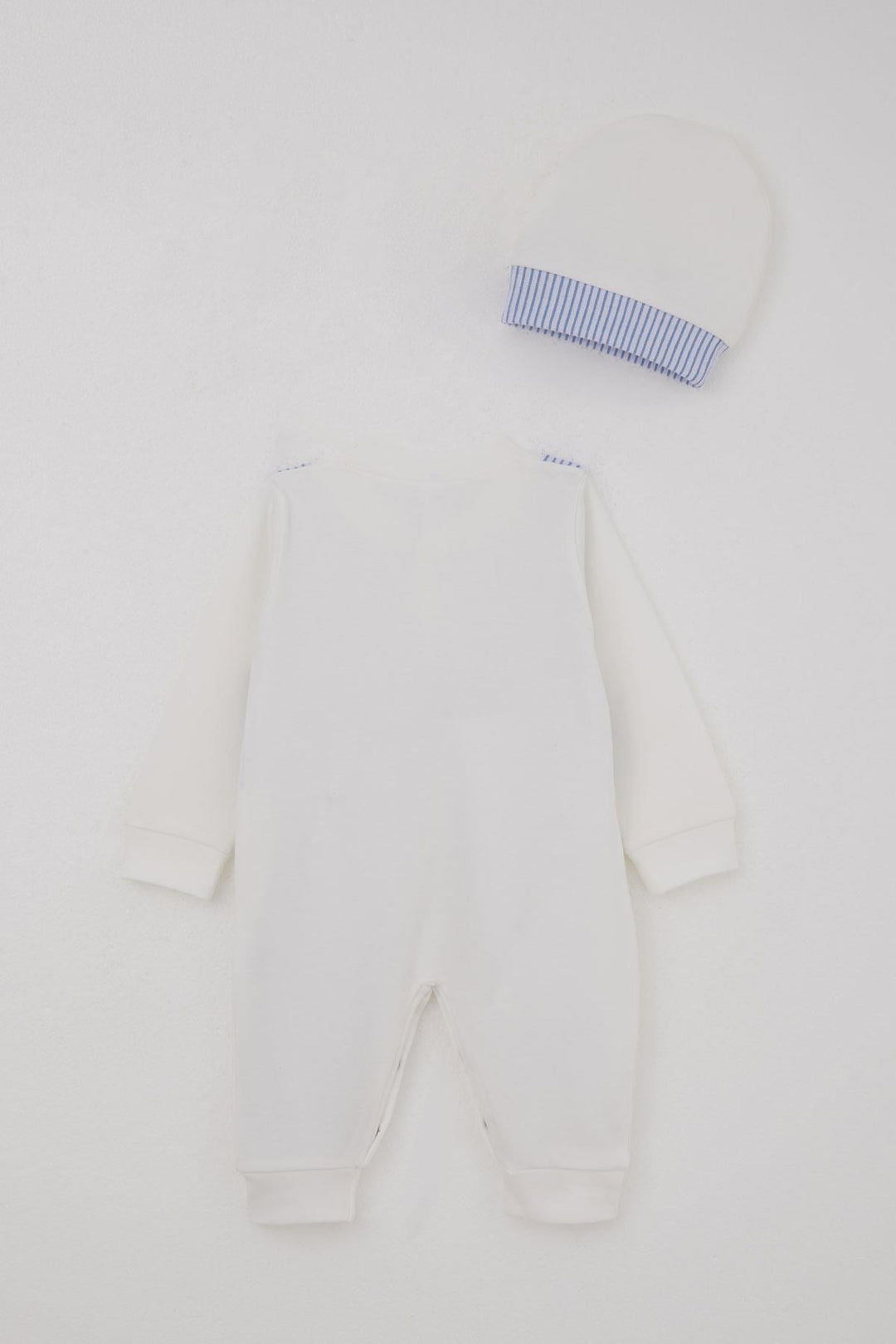 BRE Breeze Baby Boy Romper with Fixed Bow Tie Vest 0-6 Months, White - Bendigo