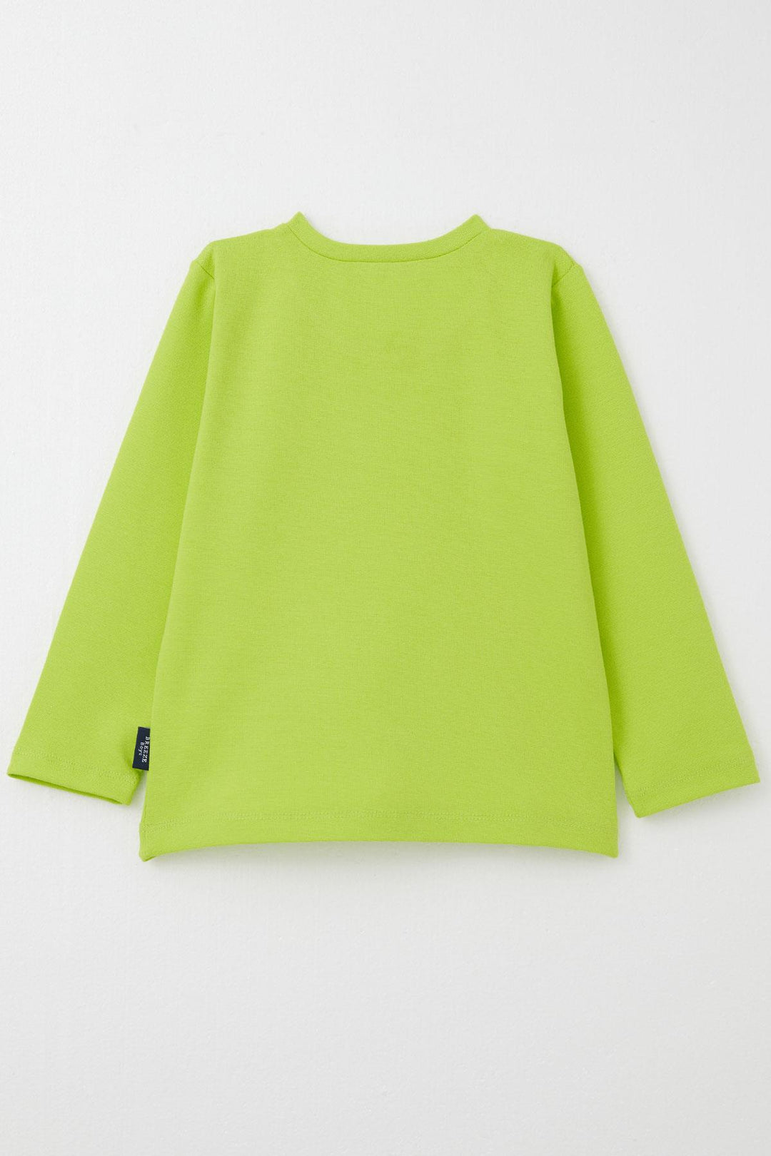 BRE Breeze Baby Boy Long Sleeve T-Shirt Basic 9 Months-3 Years, Neon Green - Jiménez