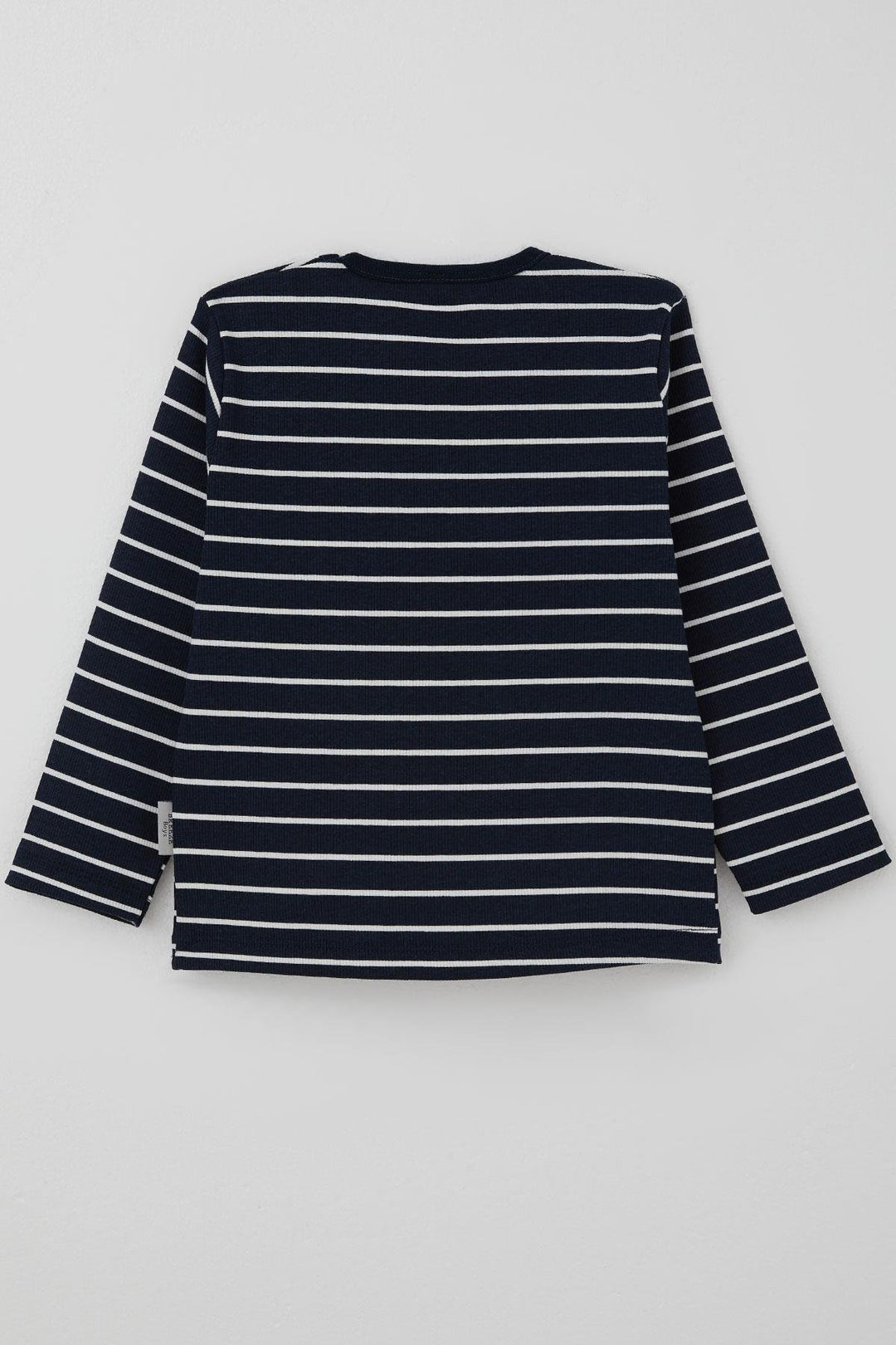 BRE Breeze Baby Boy Long Sleeve T-Shirt Striped 9 Months-3 Years, Navy Blue - Dunedin