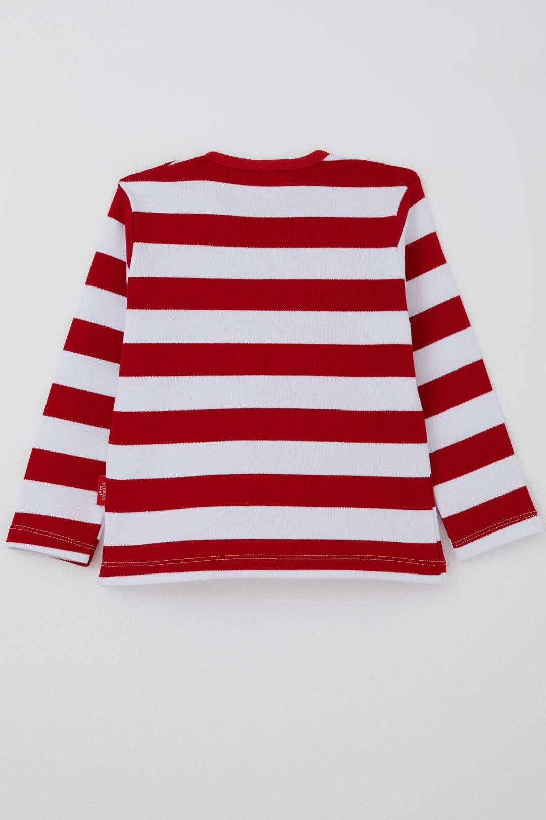 BRE Breeze Erkek Bebek Uzun Kollu Tişört Patlı 9 Ay-3 Yaş, Kırmızı - Civitanova Marche