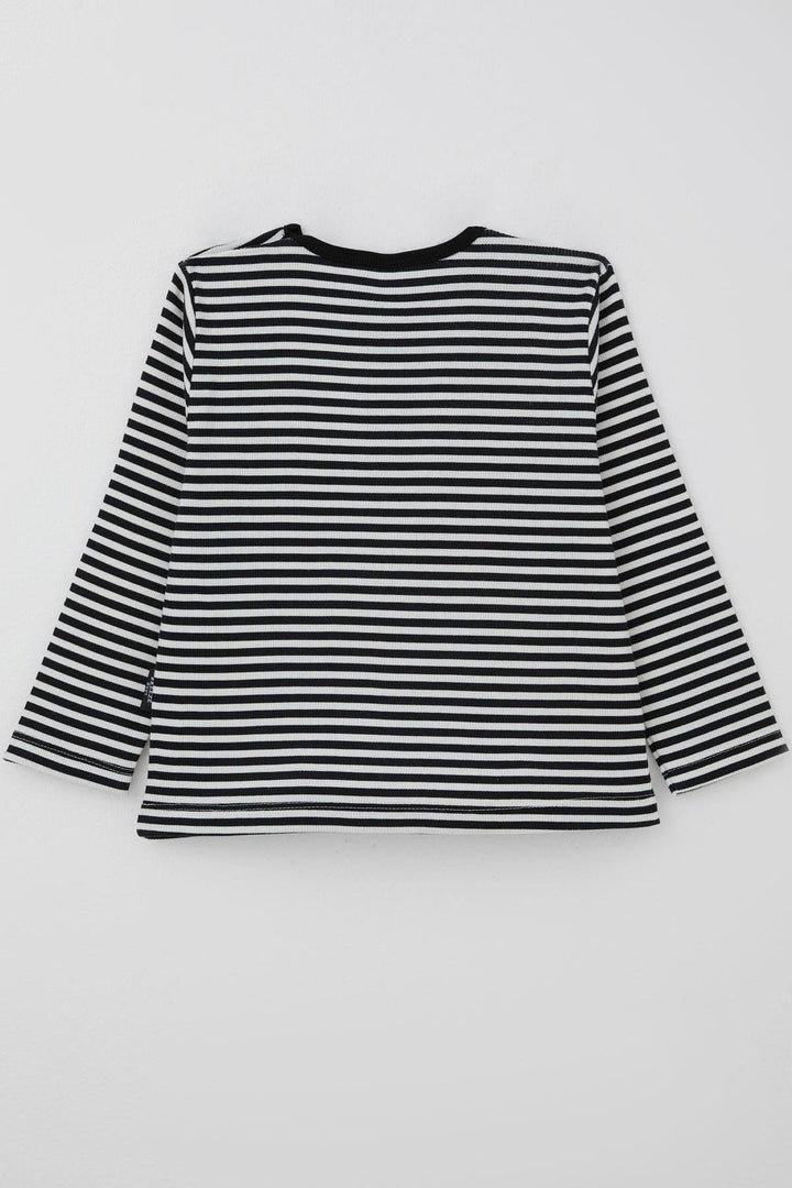 BRE Breeze Erkek Bebek Uzun Kollu Tişört Patlı 9 Ay-3 Yaş, Siyah - Airdrie