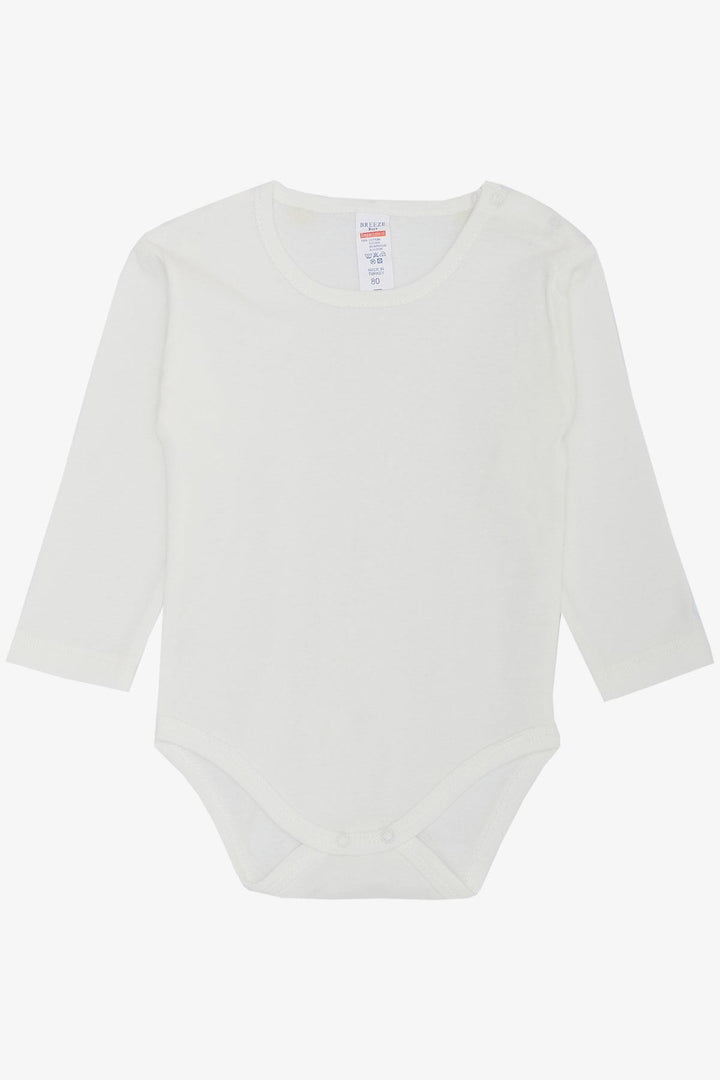 BRE Breeze Baby Boy Bodysuit 3 قطع مجموعة السفر تحت عنوان السيارة المطرزة 4 أشهر سنة، مزيج رمادي فاتح - Euless