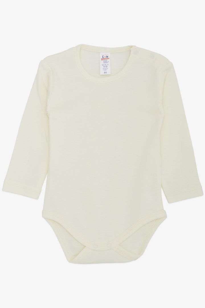 BRE Breeze Baby Boy Bodysuit مجموعة مكونة من 3 قطع نظارات دلماسية لطيفة مطرزة للكلاب 4 أشهر، كريمي - Ciudad Apodaca