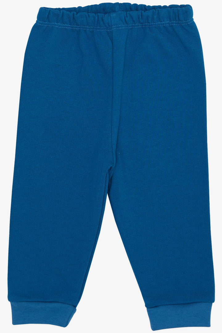 BRE Breeze Baby Boy Bodysuit مجموعة مكونة من 3 قطع نظارات دلماسية لطيفة مطرزة للكلاب 4 أشهر، نيلي - New Braunfels