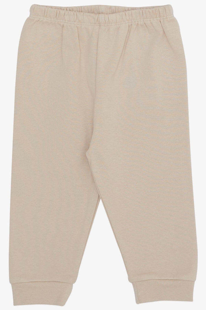 BRE Breeze Baby Boy Bodysuit مجموعة مكونة من 3 قطع نظارات دلماسية لطيفة مطرزة للكلاب 4 أشهر، كريمي - Ciudad Apodaca