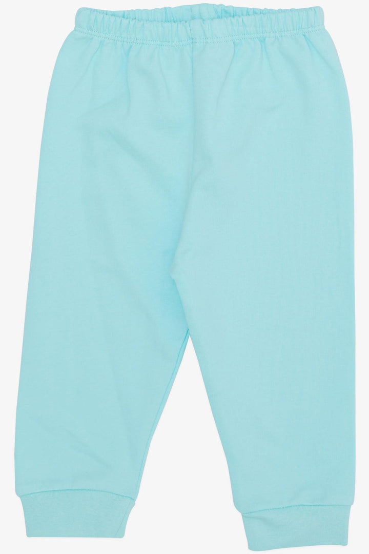 BRE Breeze Baby Boy Bodysuit مجموعة من 3 قطع نظارات دلماسية لطيفة مطرزة للكلاب 4 أشهر، فيروزي - ويست لافاييت