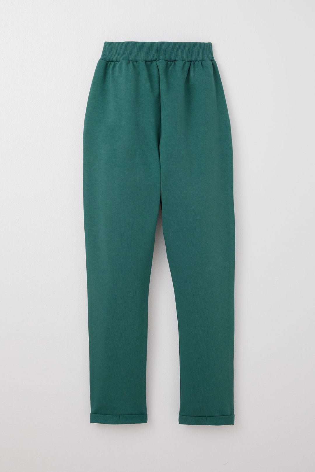 BRE Breeze Boys' Underarm Buttoned Pocket Accessorized Pants, 4-8 Years, Emerald Green - Silver Spring