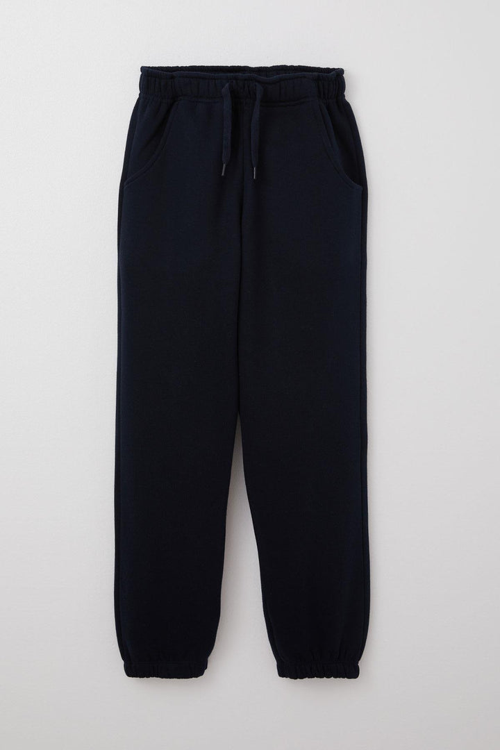 BRE Breeze Boy's Trouser with Bottom Strap Accessory Elastic Waist 93 Years, Navy Blue - Leamington