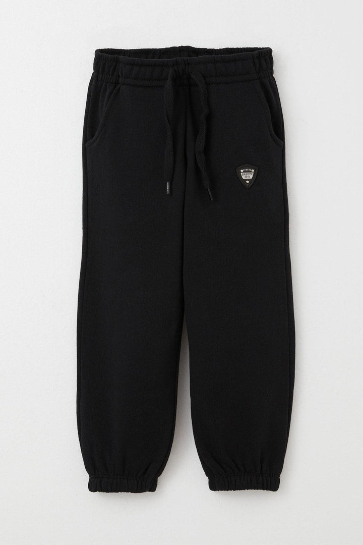 BRE Breeze Boy Child Bottom Snap Accessorized Armored Cuff Elastic Waist 1-4 Years, Black - Morley