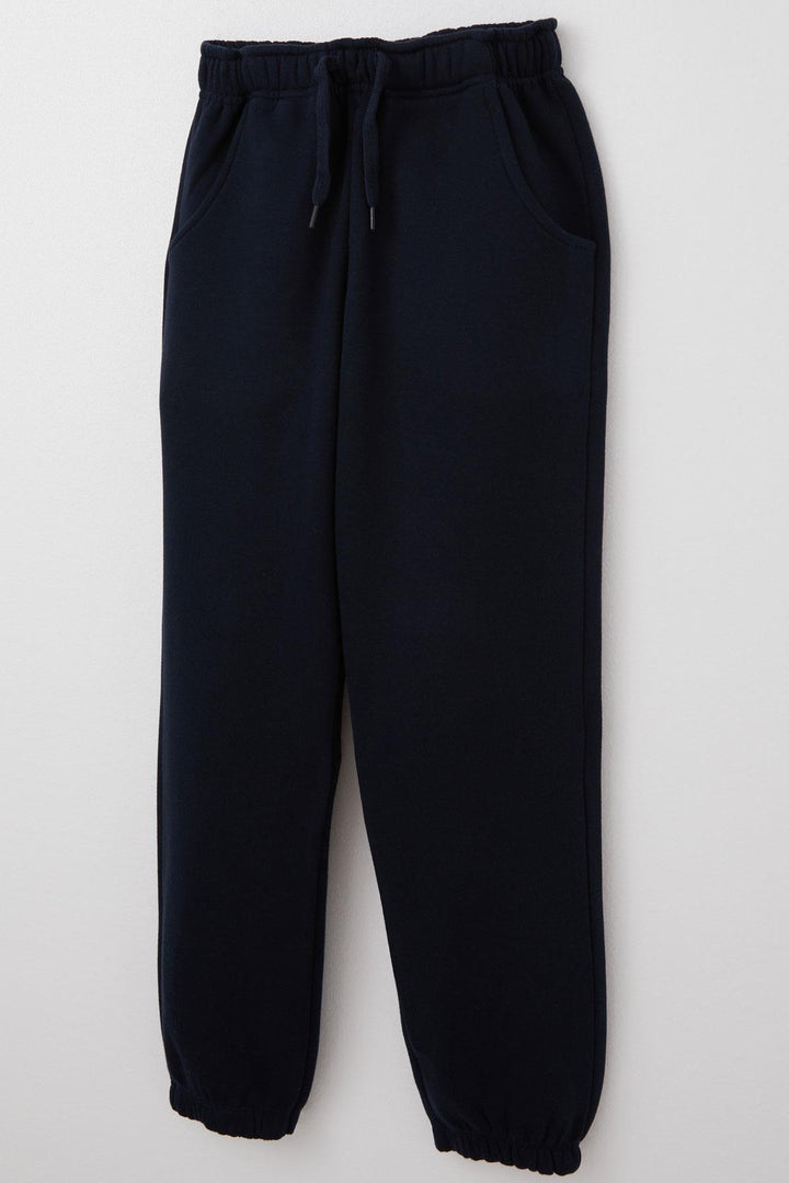 BRE Breeze Boy's Trouser with Bottom Strap Accessory Elastic Waist 93 Years, Navy Blue - Leamington