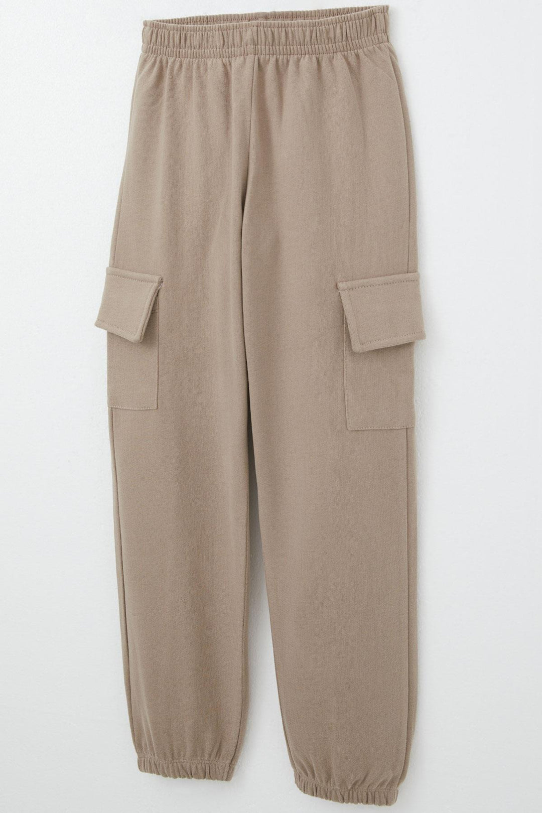 BRE Breeze Boys' Cargo Pants with Elastic Waistband and Pockets, Beige, 5-9 Years - Quebec City