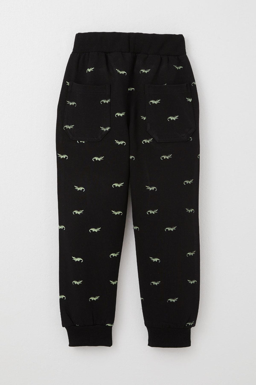 BRE Breeze Boys' Child Underwear Cute Crocodile Patterned Lace-Up Accessory 3-8 Years, Black - Hilversum
