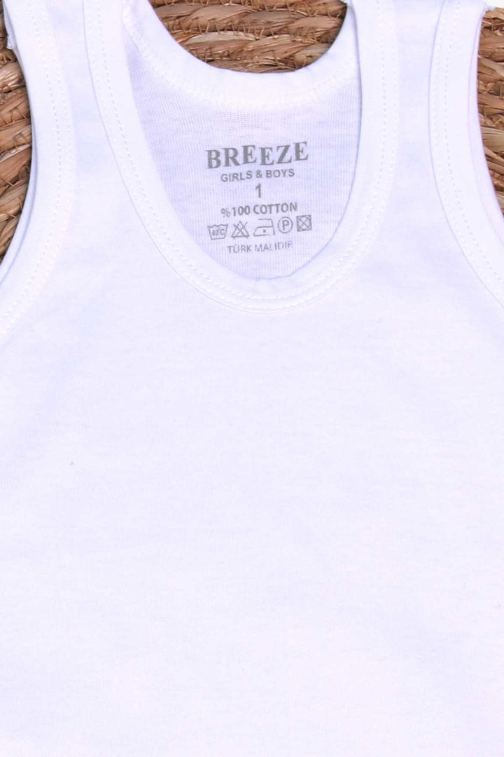 BRE Breeze Boys' Tank Top, 13 Years, White - Valrico