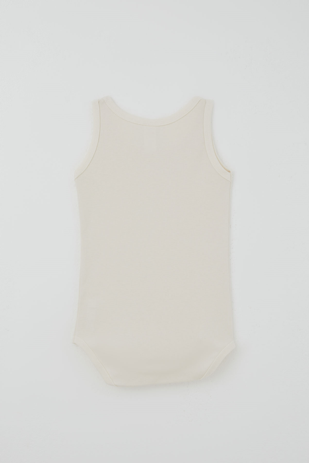 BRE Breeze Erkek Çocuk Çıtçıtlı Atlet Zıbın Body Basic 1-3 Yaş , Ekru - Chester