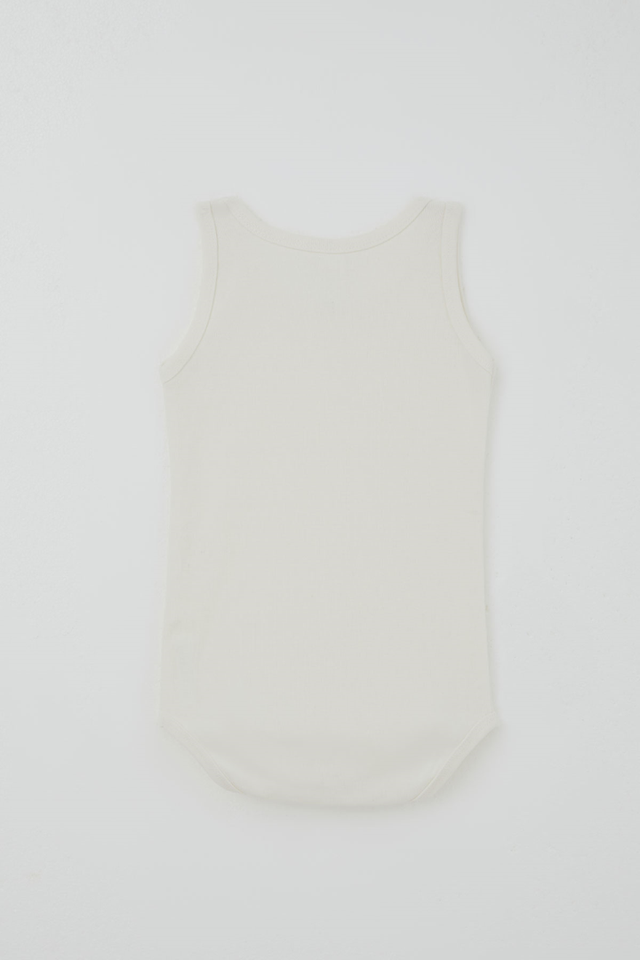 BRE Breeze Erkek Çocuk Çıtçıtlı Atlet Zıbın Body Basic 1-3 Yaş , Ekru - Watford