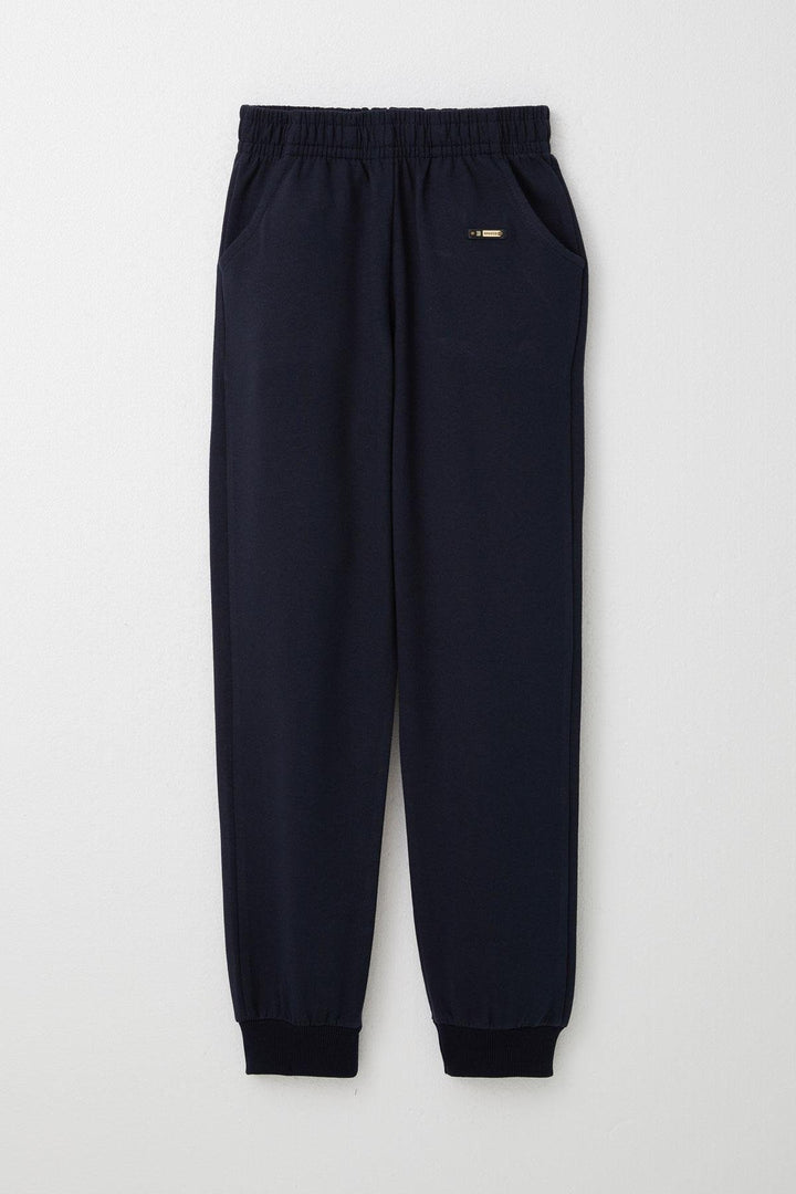BRE Breeze Boys' Sweatpants with Armored Pockets, Navy, 4-8 Years - Georgetown