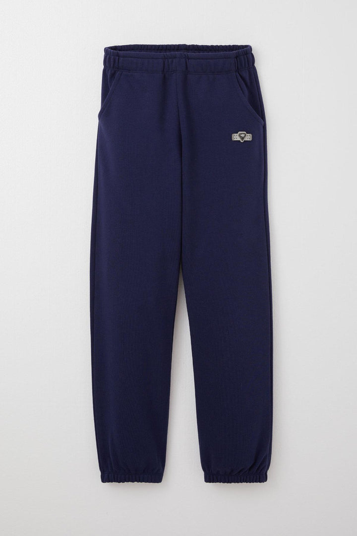 BRE Breeze Boys' Sweatpants with Arm Pocket and Pocket, Navy, 4-8 Years - Billings