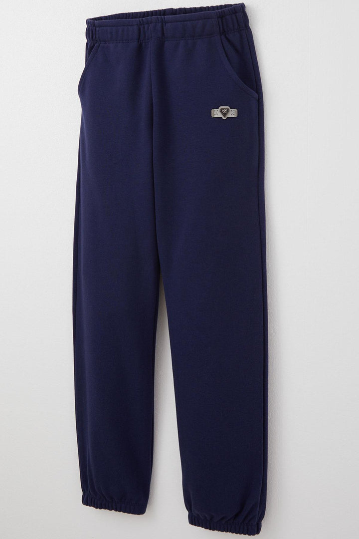 BRE Breeze Boys' Sweatpants with Arm Pocket and Pocket, Navy, 4-8 Years - Billings