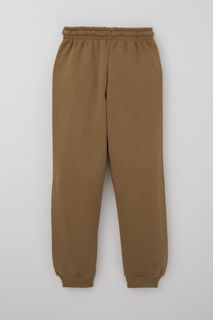 BRE Breeze Boys' Sweatpants with Drawstring, Pocketed, Elastic Waistband, 60 Years, Light Brown - Ocozocoautla de Espinosa