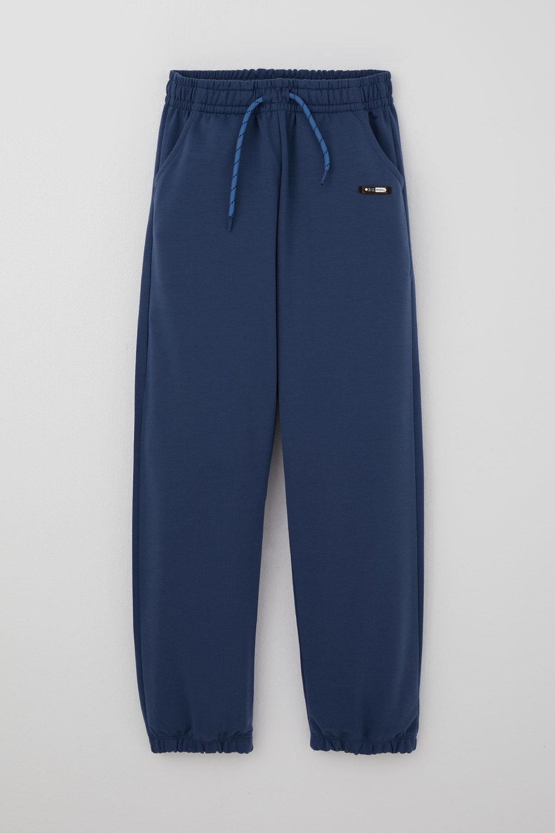 BRE Breeze Boys' Sweatpants with Drawstring Accessory and Arm Detail 4-8 Years, Indigo - Meridian