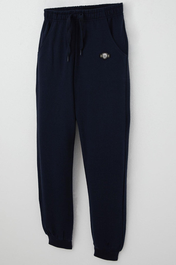 BRE Breeze Boys' Sweatpants with Elastic Waistband, Drawstring, and Pockets, 92 Years, Navy Blue - Oshkosh