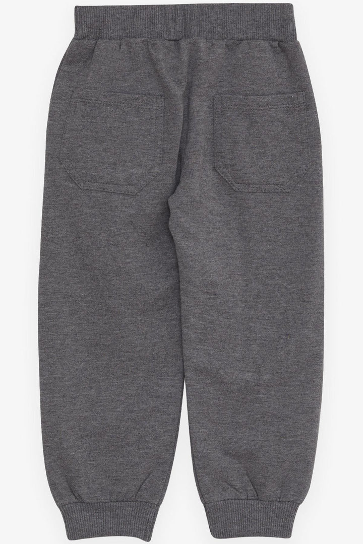 BRE Breeze Boys' Sweatpants with Pockets 3-8 Years, Dark Grey Melange - Coachella