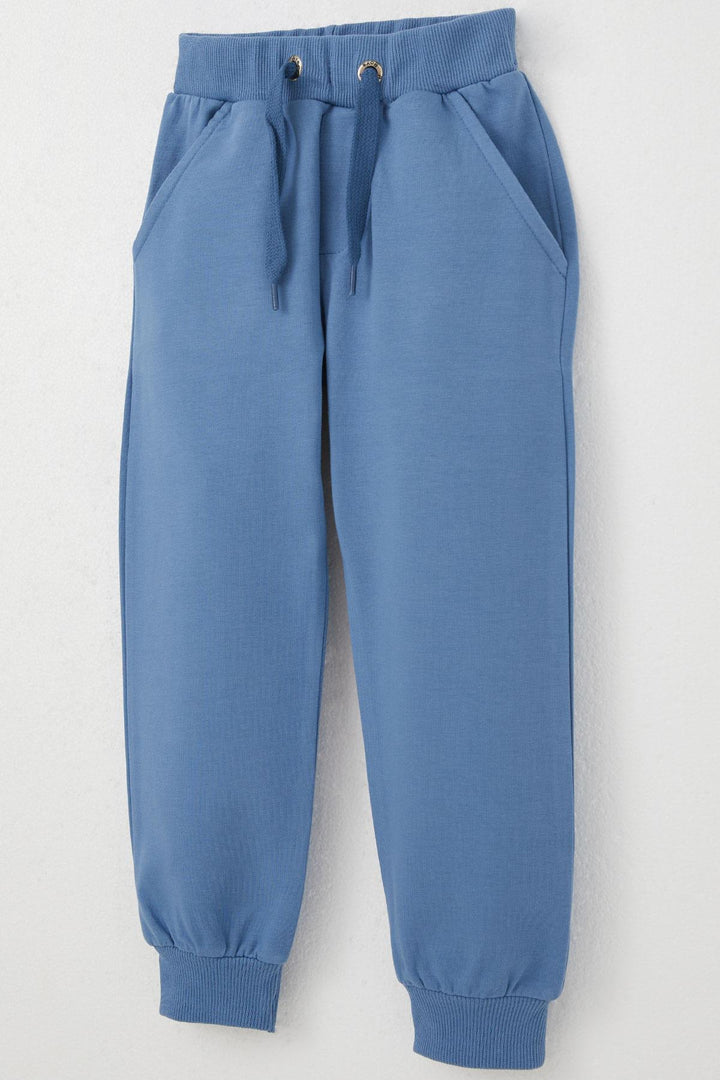 BRE Breeze Boys' Sweatpants with Pockets, 3-8 Years, Indigo - Sagunto